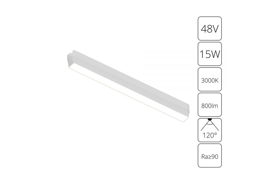 Трековый магнитный светильник Arte Lamp Rapid A1168PL-1WH