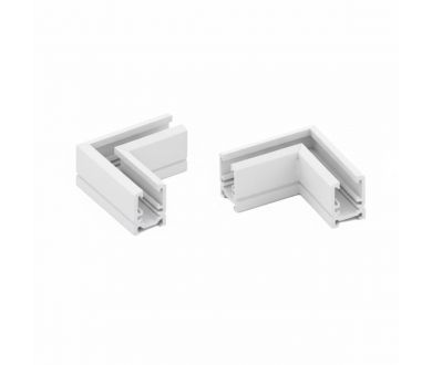Коннектор угловой для накладного магнитного шинопровода Arlight MAG-MICROCOSM-CON-L90 (WH) (IP20 Металл) 062722