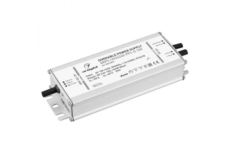 Блок питания Arlight ARPV-UH24240-PFC-0-10V (24V, 10.0A, 240W) 024143(1)