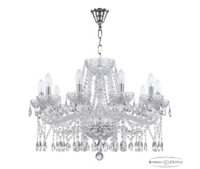 Купить Подвесная люстра Bohemia Ivele Crystal 5413/10/240 Ni Clear/M-1F Подвесная люстра Bohemia Ivele Crystal 5413/10/240 Ni Clear/M-1F