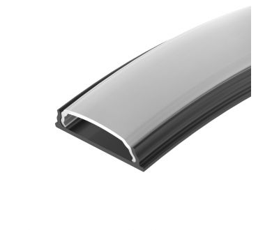Алюминиевый профиль Arlight ARH-BENT-W18-2000 ANOD BLACK 039588