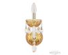 Бра Bohemia Ivele Crystal 5417B/1/165 G Amber/M-1F