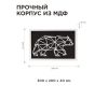 Светодиодный ночник Apeyron Медведь теплый белый 2хАА МДФ 12-181