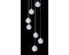 Подвесная люстра Crystal Lux Gaspar GASPAR SP9 D300 WHITE