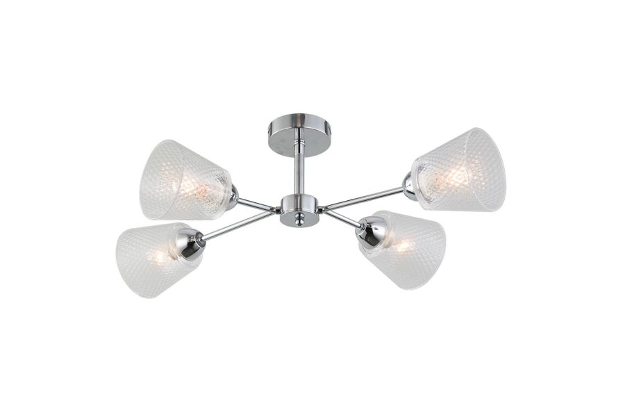 Люстра на штанге Escada Amarant 1104/4P Chrome