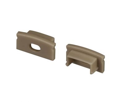 Заглушка Arlight LINE-1708 OLIVE GREY с отверстием 038632