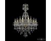 Подвесная люстра Bohemia Ivele Crystal 1415/12+6/220/XL-86 G