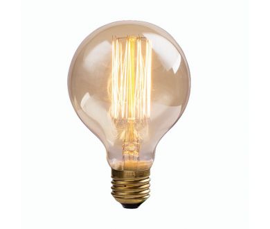 Лампа накаливания Lussole LOFT Е27 60W 2700K прозрачная GF-E-7125