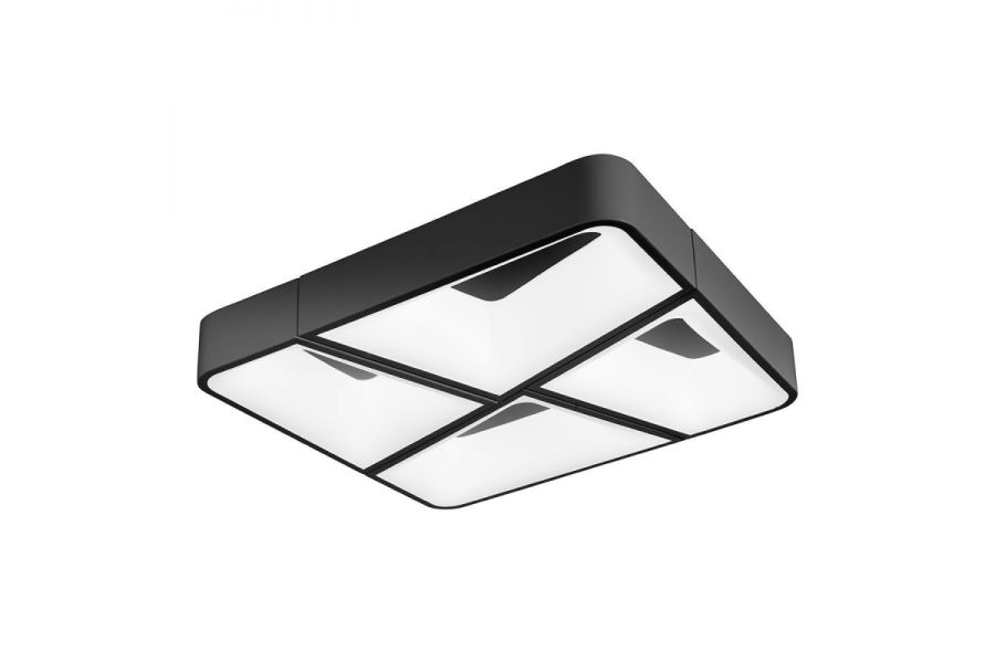 Потолочный светодиодный светильник iLedex Luminous S1894/52 BK