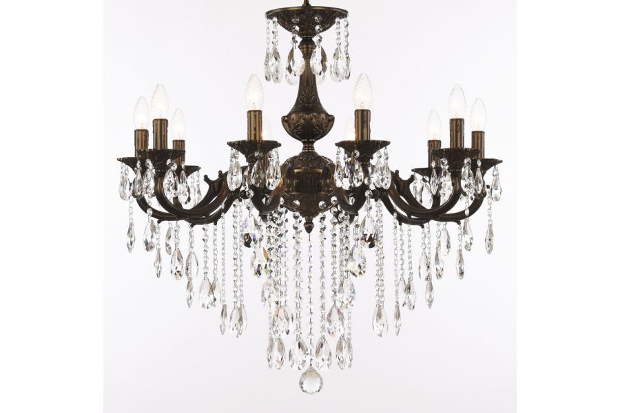 Подвесная люстра Bohemia Ivele Crystal AL78101/10/250 B PD