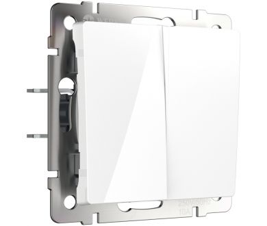Перекрестный переключатель двухклавишный Werkel 4690389182105 W1123001 a058432