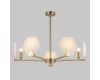 Люстра на штанге Eurosvet Marble 60158/5 латунь Smart a065049