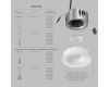 Встраиваемый светильник Denkirs Shine Glow DK2430-WH