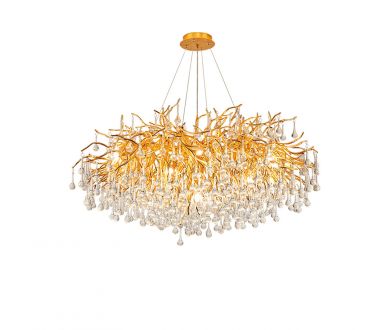 Подвесная люстра ImperiumLoft Droplet Chandelier Circle 213701-22