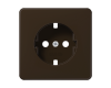 Розетка штепсельная Schuko Jung CD1520BFPLBR