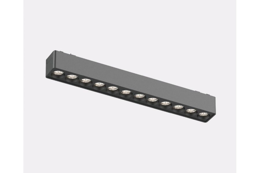 Трековый магнитный светильник Italline Kreator IT09-9010 black 3000K