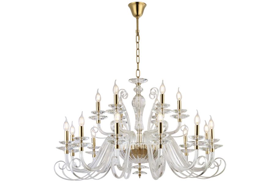 Подвесная люстра Newport Annabelle 8576+12/C gold polished М0070814