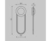 Настенный светильник Maytoni Link MOD357WL-L16BS3K1
