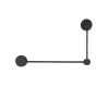 Настенный светильник Nowodvorski Orbit Black 10638