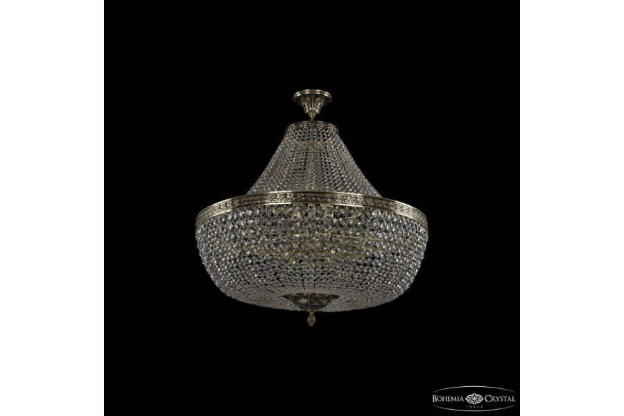 Потолочная люстра Bohemia Ivele Crystal 19111/H1/80IV GB C1