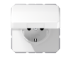 Розетка штепсельная Schuko Jung CD1520BFKIKLWW
