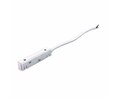 Ввод питания для магнитного шинопровода iLedex Vision48-22 POWER INN 4822-L390-WH
