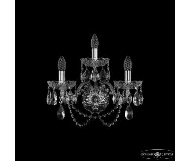 Купить Бра Bohemia Ivele Crystal 1402B/2+1/160/XL Ni Бра Bohemia Ivele Crystal 1402B/2+1/160/XL Ni