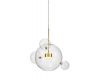 Подвесной светодиодный светильник Lumina Deco Neroni LDP 6016-3+1 GD