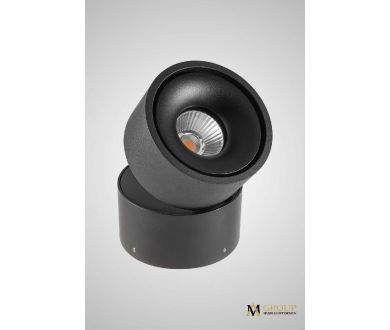 Накладной спот AM Group AM160 BK