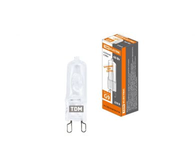 Лампа галогенная TDM Electric G9 60W 3000K матовая SQ0341-0059