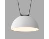 Трековый однофазный светильник Denkirs Belty Flow DK5561-WH+BK