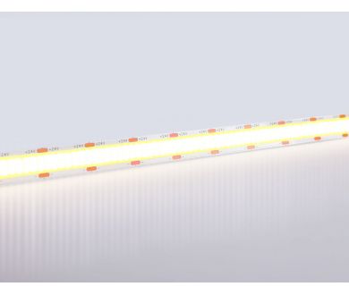 Светодиодная лента Ambrella Light Illumination COB 616Led/19W m/ 24V IP20 4500K/ 5m*12mm*2mm (2 конт.) GS4802