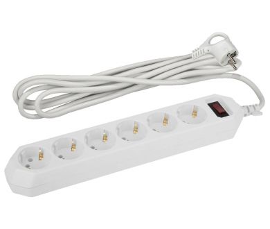 Сетевой фильтр Эра USF-6es-3m-W-BOX Б0037262