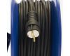 Удлинитель на металлической катушке 4-местный Stekker PRF02-41-30 30м 39296