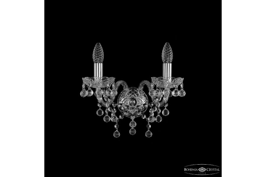 Бра Bohemia Ivele Crystal 1409B/2/141 Ni