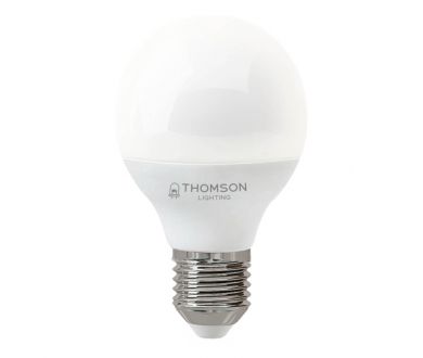 Лампа светодиодная Thomson E27 4W 6500K шар матовый TH-B2363