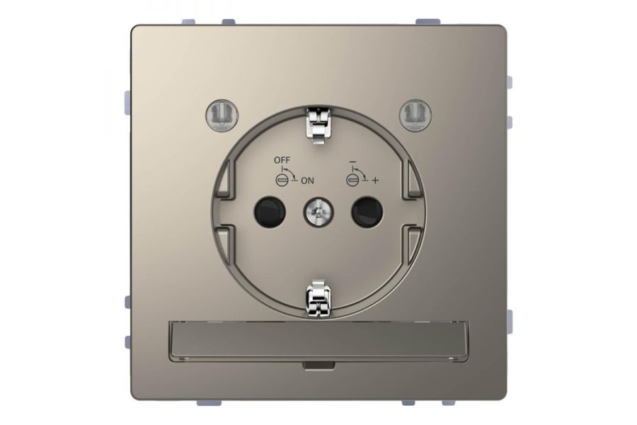 Розетка Schneider Electric Merten D-Life 16A с/з и LED модулем MTN2304-6050