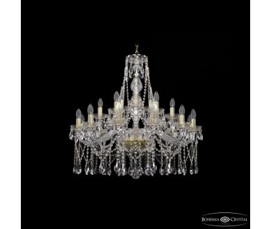 Подвесная люстра Bohemia Ivele Crystal 1413/12+6+3/300 G