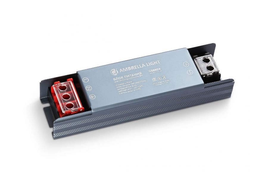 Блок питания Ambrella Light LED Driver 12V 100Вт AC185-260 8.3A IP20 GS8804