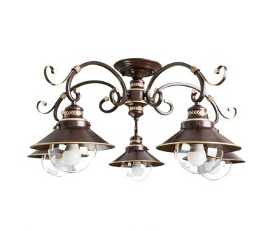 Потолочная люстра Arte Lamp 7 A4577PL-5CK