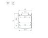 Профиль Arlight LINE-6070-2000 ANOD BLACK 046402