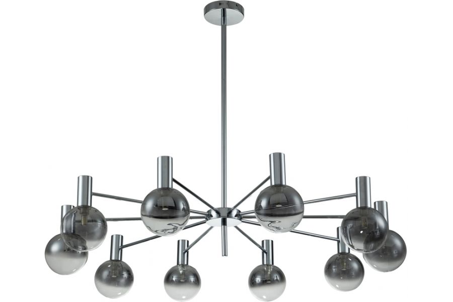 Люстра на штанге Indigo Collana 13015/10R Chrome V000225
