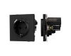 Механизм розетки с USB зарядкой Arlight SCT-TENDO-MUAC-SFPL-BK (230V, 16A) 054607
