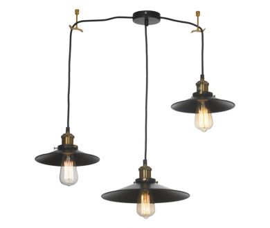 Купить Подвесной светильник Lussole LOFT New York LSP-9601-3L Подвесной светильник Lussole LOFT New York LSP-9601-3L