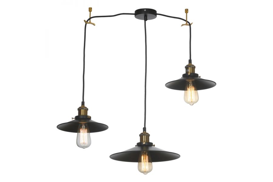 Подвесной светильник Lussole LOFT New York LSP-9601-3L
