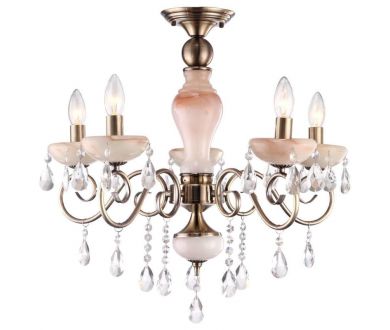 Потолочная люстра Arte Lamp Onyx Red A9591PL-5AB