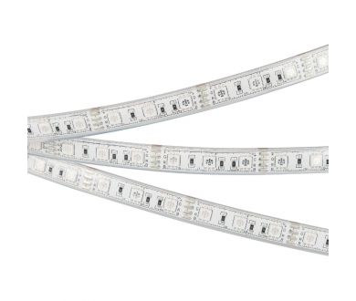Светодиодная лента герметичная Arlight RTW-PU-B60-12.5mm 12V RGB (14.4 W/m, IP68, Wire 2m, 5m) 029599(3)
