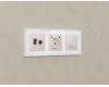 Лицевая панель Alfa (Жемчуг) для терморегулятора теплого пола Quant Ambrella Volt AP2057