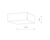 Накладной светильник Nowodvorski Lid Square Led White 10420
