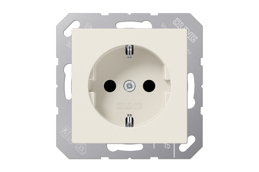 Розетка штепсельная Schuko Jung A1520N